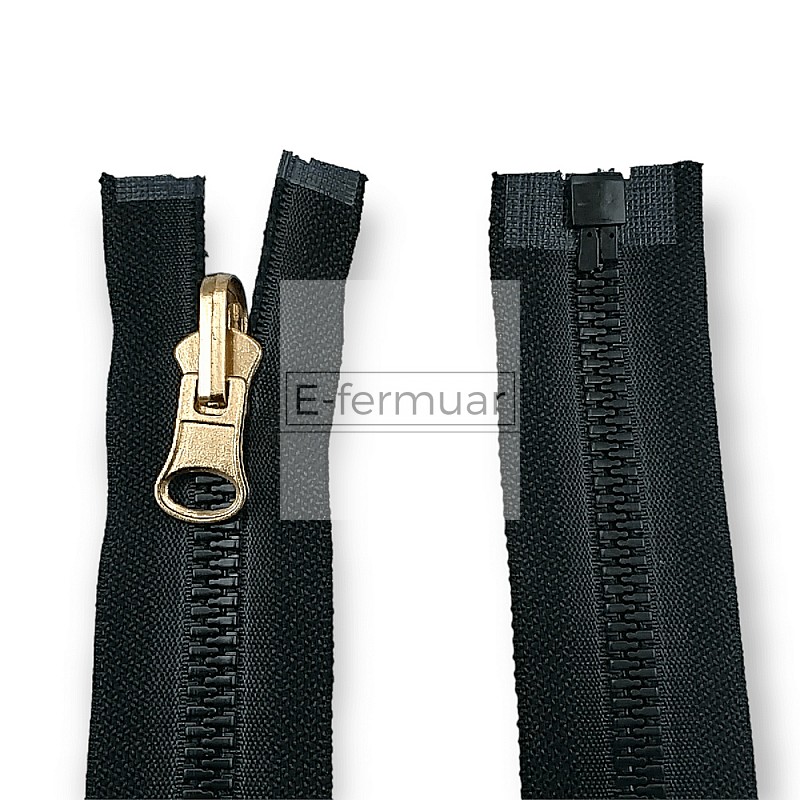 Kemik Fermuar 14 cm T9 Metal Diş Görünümlü Kapalı Uçlu - Dipli ZPK0014T9MG