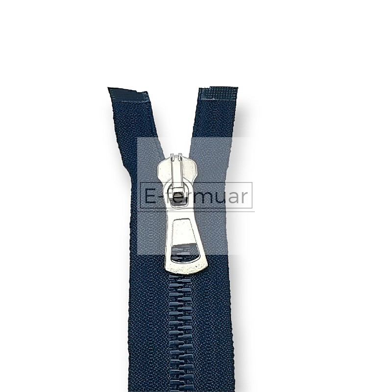 Molded Zipper 70 cm, 27,55 #9 Metal Teeth Imatation Open End - Separe ZPK0070T9MG