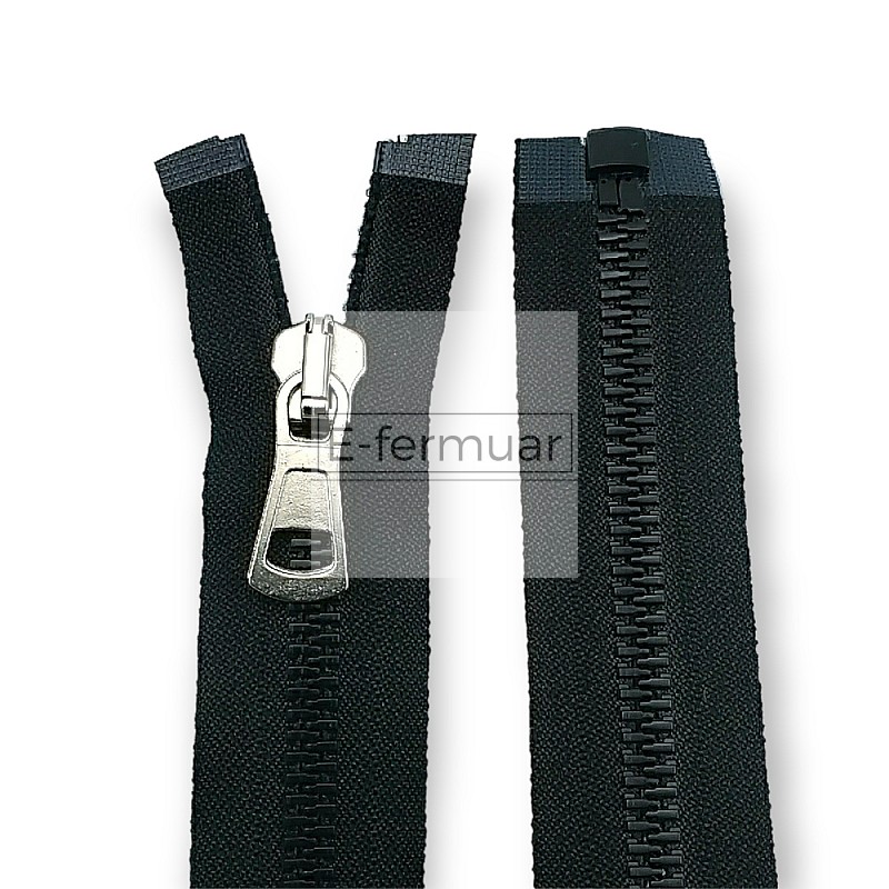 Molded Zipper 70 cm, 27,55 #9 Metal Teeth Imatation Open End - Separe ZPK0070T9MG