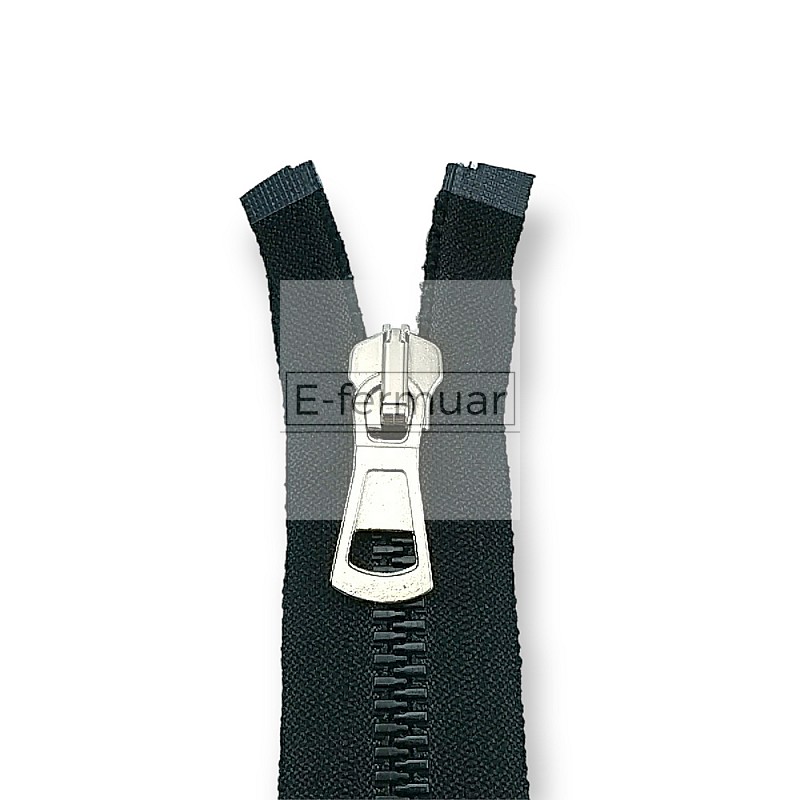 Molded Zipper 70 cm, 27,55 #9 Metal Teeth Imatation Open End - Separe ZPK0070T9MG