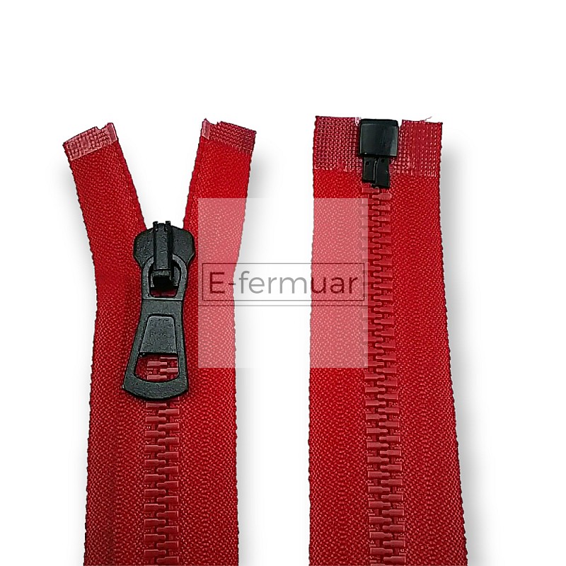 Molded Zipper 70 cm, 27,55 #9 Metal Teeth Imatation Open End - Separe ZPK0070T9MG