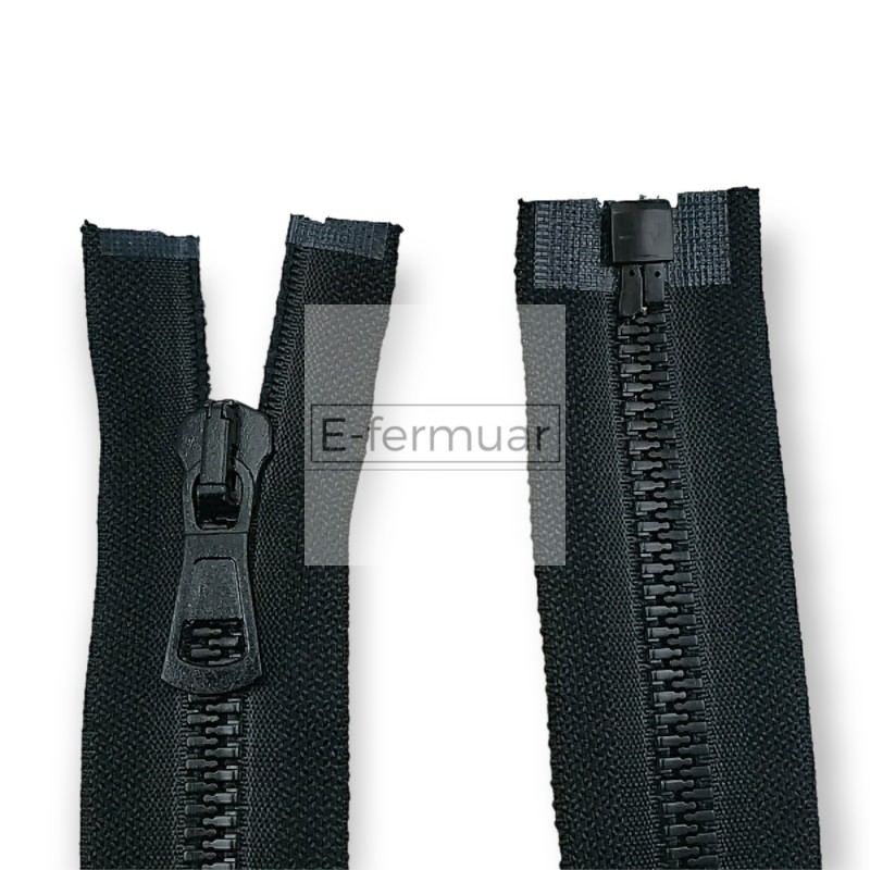 Molded Zipper 70 cm, 27,55 #9 Metal Teeth Imatation Open End - Separe ZPK0070T9MG