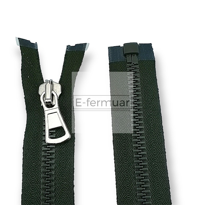 Molded Zipper 70 cm, 27,55 #9 Metal Teeth Imatation Open End - Separe ZPK0070T9MG