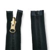 Molded Zipper 90 cm, 35,44 #9 Metal Teeth Imatation Open End - Separe ZPK0090T9MG