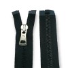 Molded Zipper 90 cm, 35,44 #9 Metal Teeth Imatation Open End - Separe ZPK0090T9MG