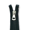 Molded Zipper 90 cm, 35,44 #9 Metal Teeth Imatation Open End - Separe ZPK0090T9MG