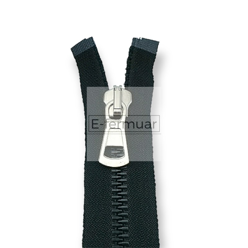 Molded Zipper 90 cm, 35,44 #9 Metal Teeth Imatation Open End - Separe ZPK0090T9MG