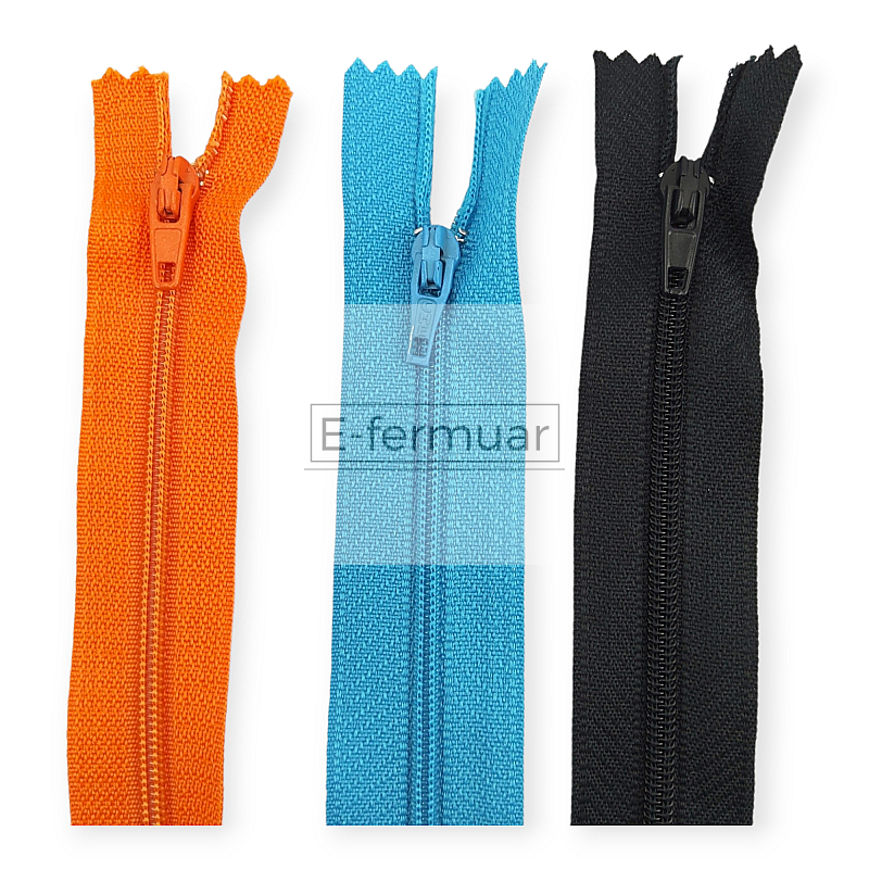 14 cm #3 5,51" Nylon Coil Zipper For Pant and Skirts Close End ZPS0014T5