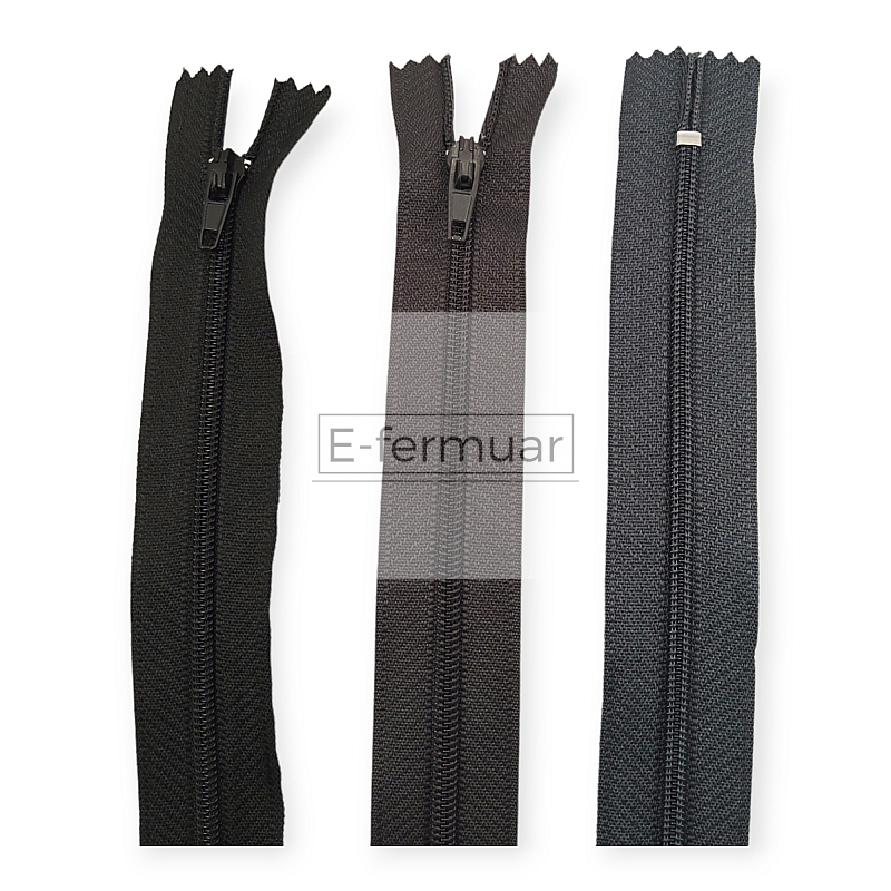 14 cm #3 5,51" Nylon Coil Zipper For Pant and Skirts Close End ZPS0014T5