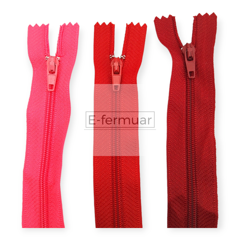 22 cm #3 8,66" Nylon Coil Zipper For Pant and Skirts Close End ZPS0022T5