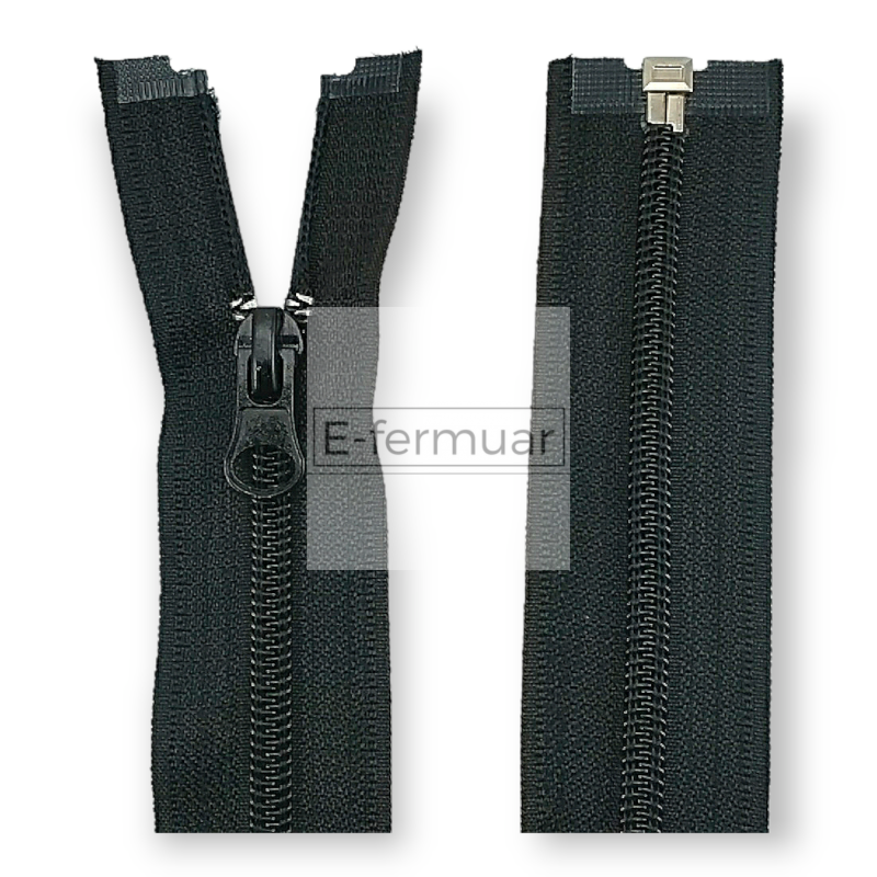 40 cm #5 15,75" Nylon Coil Jacket Zipper Open End - Separating ZPS0040T10