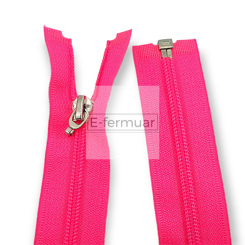 40 cm #5 15,75" Nylon Coil Jacket Zipper Open End - Separating ZPS0040T10