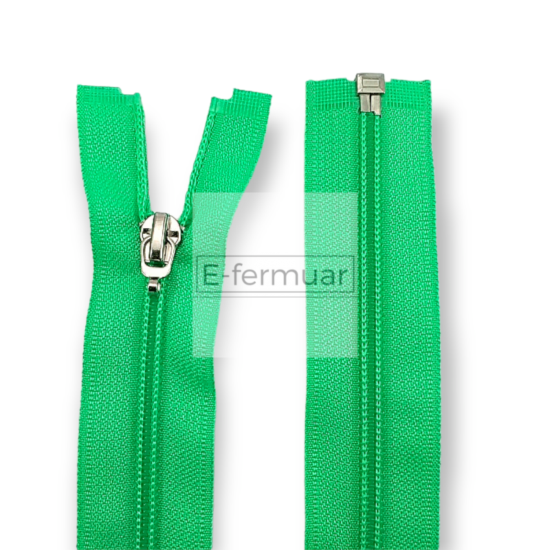 50 cm #5 19,70" Nylon Coil Jacket Zipper Open End - Separating ZPS0050T10