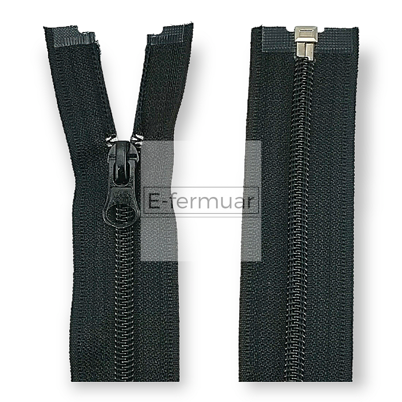 60 cm #5 23,62" Nylon Coil Jacket Zipper Open End - Separating ZPS0060T10