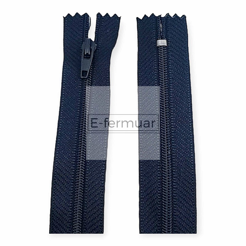 20 cm Trousers and Skirt #3 Dark Blue Nylon Zipper Closed End ZPS0020T5PROMO